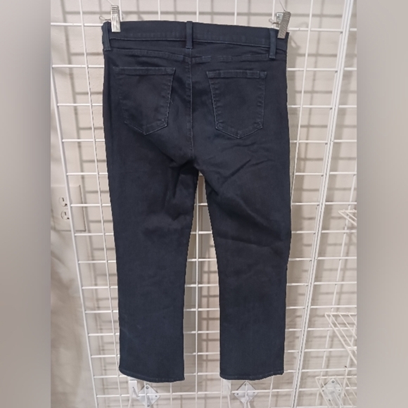 J BRAND MATERNITY PANEL MAMA J SUPER SKINNY BLACK JEANS SIZE 26 - Picture 3 of 4